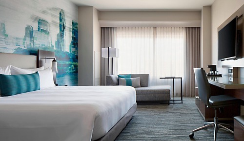 Room, 1 King Bed, Smoking (Mobility Accessible, Tub) View/High Floor
