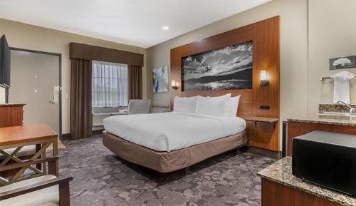 Standard Room, 1 King Bed, Accessible, Refrigerator & Microwave