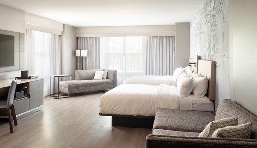 Room, Multiple Beds, Corner