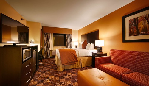 Standard Room, 1 King Bed, Accessible, Bathtub (with Sofabed)