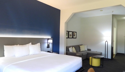 Suite, 1 King Bed with Sofa bed, Non Smoking