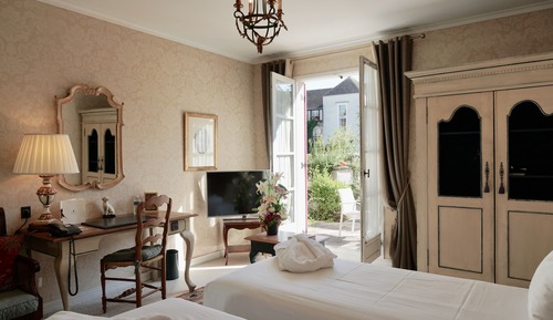 Twin Room, Garden View (terrace)