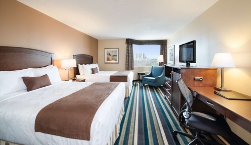 Standard Room, 2 Queen Beds, Non Smoking, Refrigerator (Pet Friendly)