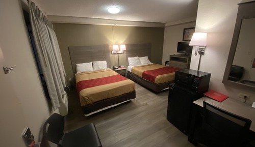 Double Room, 2 Double Beds, Non Smoking