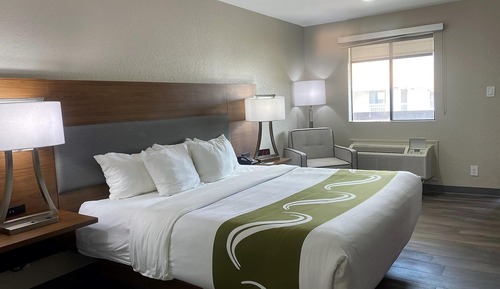 Standard Room, 1 King Bed, Non Smoking, Refrigerator & Microwave