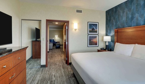 Suite, 1 King Bed with Sofa bed, Accessible (Sofa Sleeper, Tub, 2 Rooms)