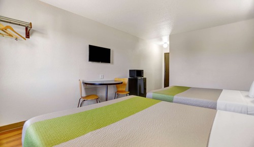 Standard Room, 2 Double Beds, Non Smoking, Refrigerator & Microwave
