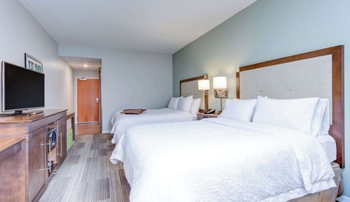 Room, 2 Queen Beds, Non Smoking, Refrigerator & Microwave