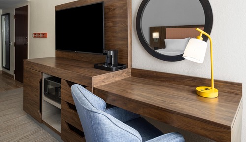 Room, 1 King Bed, Accessible (Mobility & Hearing, Roll-in Shower)