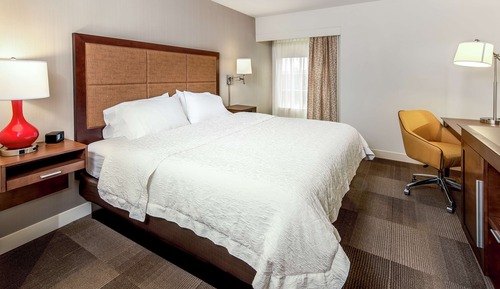 Room, 1 King Bed, Refrigerator & Microwave