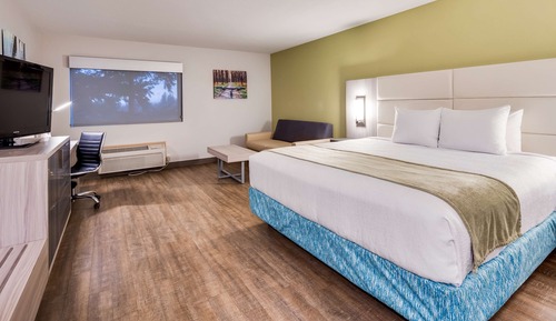 Standard Room, 1 King Bed, Non Smoking, Refrigerator & Microwave