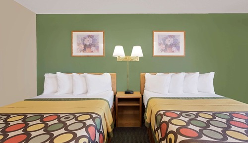 Double Room, 2 Double Beds, Smoking