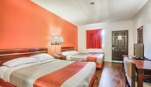 Standard Room, 2 Queen Beds, Non Smoking, Refrigerator & Microwave