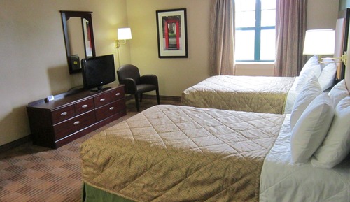 Room, 2 Double Beds, Non Smoking, Kitchen