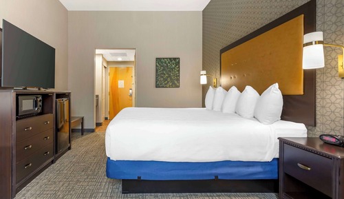Standard Room, 1 King Bed, Non Smoking, Refrigerator & Microwave (1st Floor)