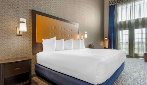 Standard Room, 1 King Bed, Non Smoking, Refrigerator & Microwave
