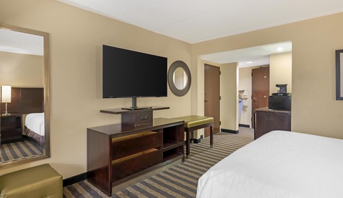 Standard Room, 1 King Bed, Accessible, Refrigerator & Microwave