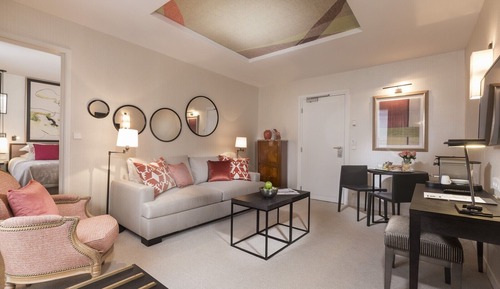 Suite, 1 Queen Bed with Sofa bed