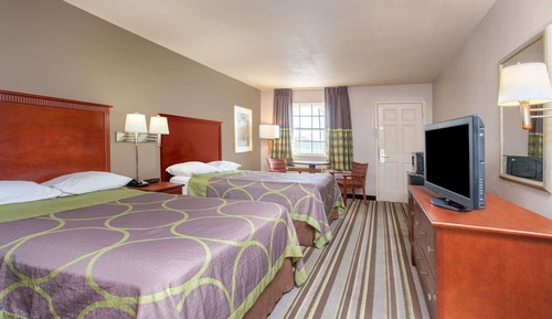 Double Room, 2 Double Beds, Smoking