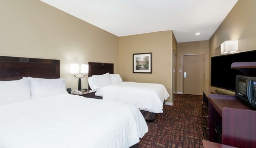 Two double beds non smoking