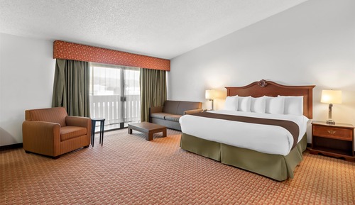 Standard Room, 1 King Bed, Non Smoking, Hot Tub (Larger Room;with Sofabed)