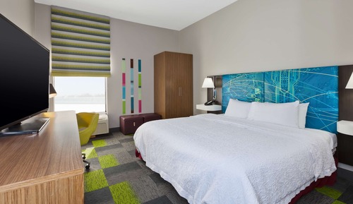 Room, 1 King Bed, Accessible (Mobility & Hearing, Shower)