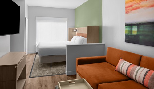 Studio, 1 King Bed with Sofa bed