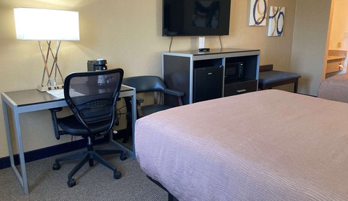 Standard Room, 2 Queen Beds, Non Smoking, Refrigerator & Microwave