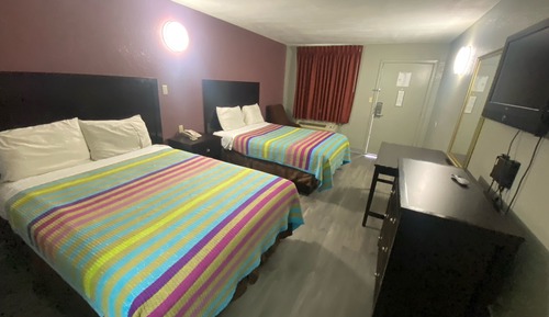 Basic Double Room, 2 Queen Beds, Non Smoking