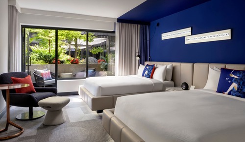 Premier Room, 2 Queen Beds, Courtyard View (Terrace)