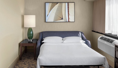 Club Room, 1 King Bed with Sofa bed