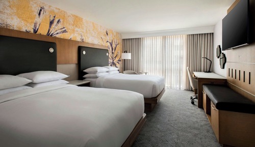 Room, 2 Double Beds, Balcony