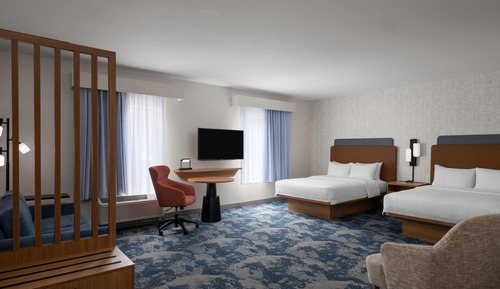 Suite, 2 Queen Beds, Non Smoking
