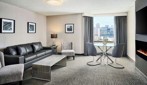 Junior Suite, 1 Bedroom, City View (Fireplace)