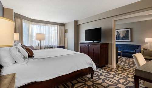 Executive Suite, 1 King Bed with Sofa bed, City View (Spacious)