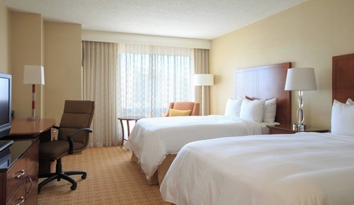 Room, 2 Double Beds (Mobility Accessible, Roll-In Shower)
