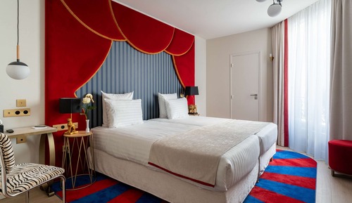 Superior Twin Room - Complimentary soft minibar,courtesy tray, Chromecast and digital press