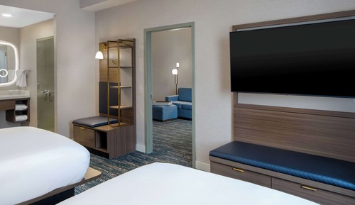 Suite, 2 Double Beds (Falls)