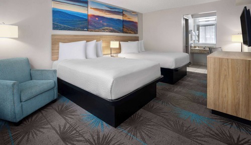 Deluxe Room, 2 Double Beds, Non Smoking