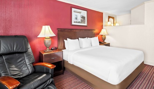 Standard Room, 1 King Bed, Non Smoking, Refrigerator & Microwave