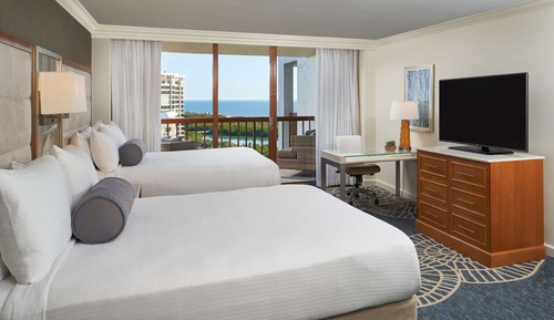 Coastal View Two Queen Beds