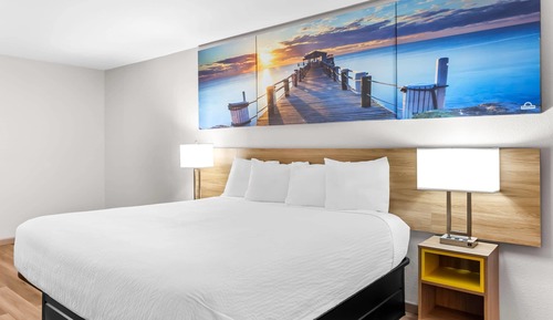 Room, 1 King Bed, Mobility Accessible, Non Smoking (Roll-in Shower)