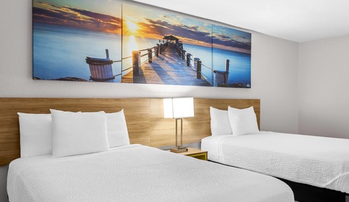 Room, 2 Double Beds, Non Smoking, Refrigerator