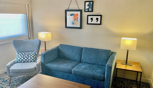 Suite, 1 King Bed with Sofa bed