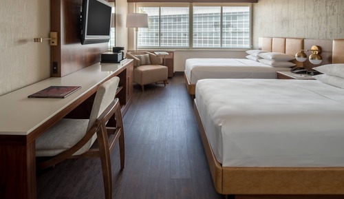 Room, 2 Double Beds (Mobility/Hearing Access, Roll-In Shwr)