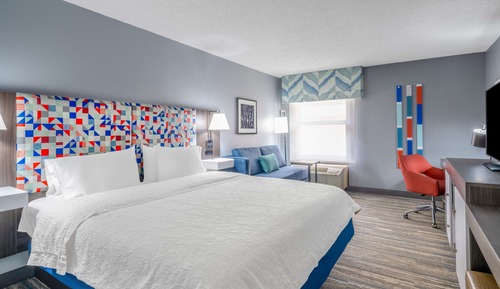 Room, 1 King Bed, Microwave