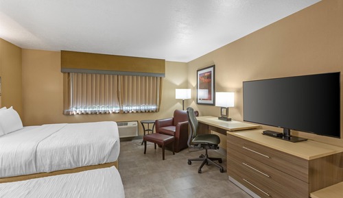 Standard Room, 2 Queen Beds, Non Smoking, Refrigerator