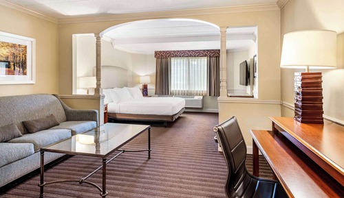 Suite, 1 King Bed, Accessible, Refrigerator & Microwave (with Sofabed)