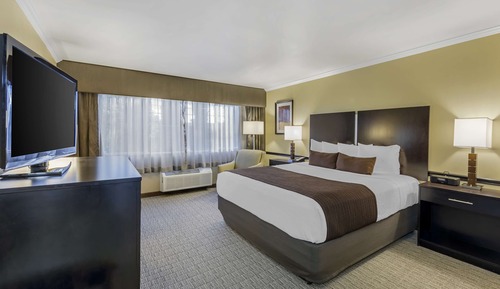 Standard Room, 1 King Bed, Refrigerator & Microwave, Poolside