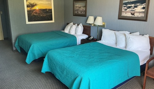 Basic Double Room, 2 Double Beds